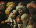 The Adoration of the Magi Renaissance painter Andrea Mantegna